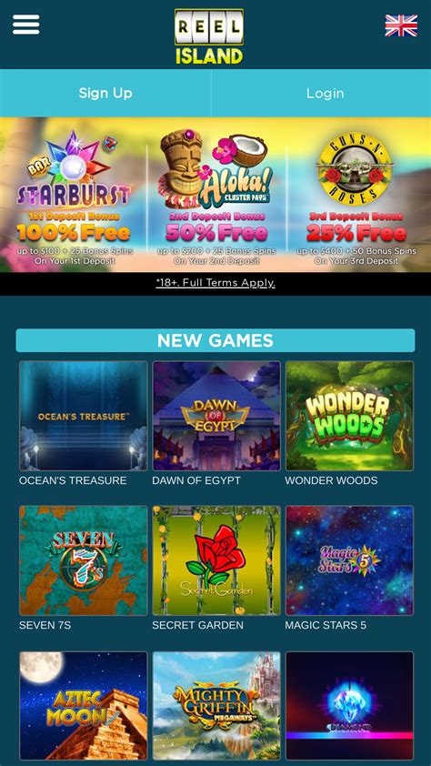 Reel island casino app